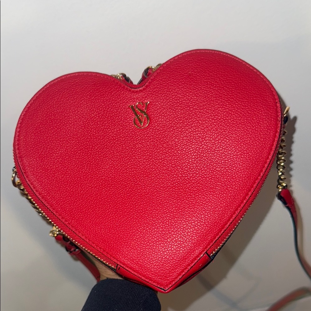 VS Heart-Shaped Red Bag